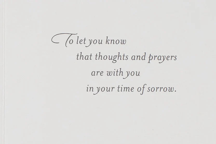 Sympathy & Condolence Cards